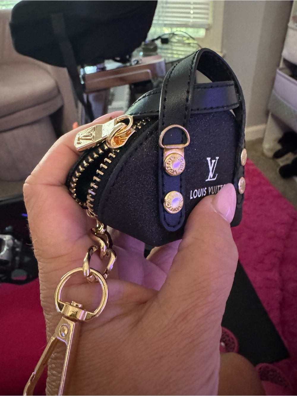 Key chain mini bag